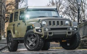 Jeep Wrangler Forrest Green Chelsea Truck Defender by Project Kahn 2019 года
